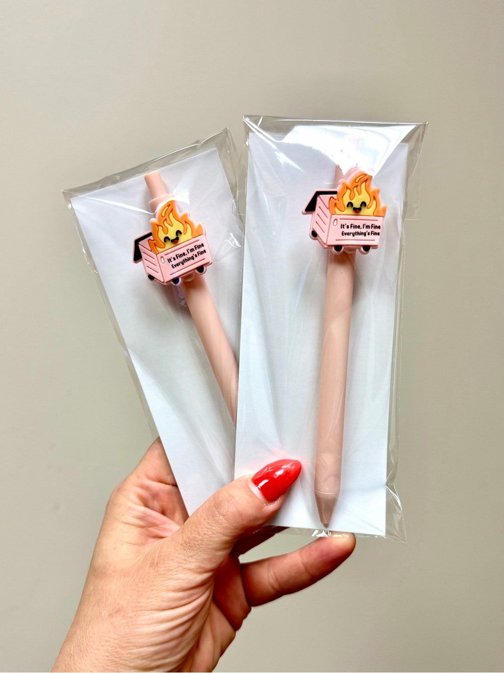 Positive Dumpster Fire Pens 🔥 Funny & Inspirational Gift! (2) - Picture 9 of 10